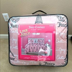 Juicy Couture Queen Bed Set